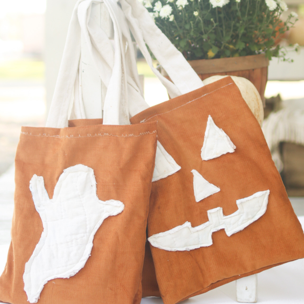 cottage mama halloween bag