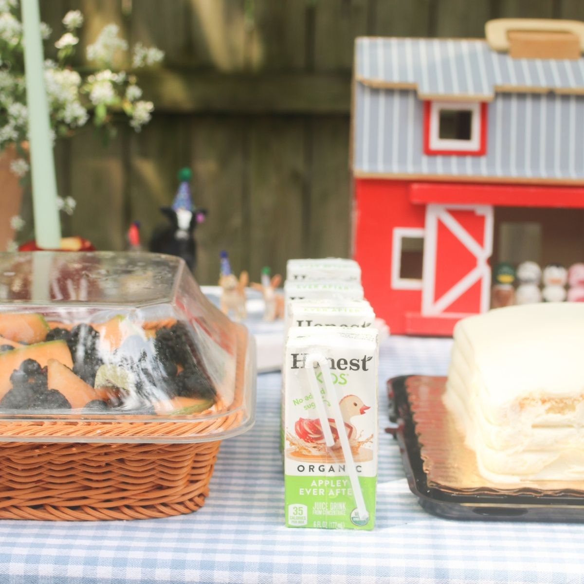 FARM BIRTHDAY PARTY FOR A THREE YEAR OLD